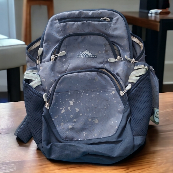 High Sierra Accessories - Euc Swoop SG Backpack in metallic splatter